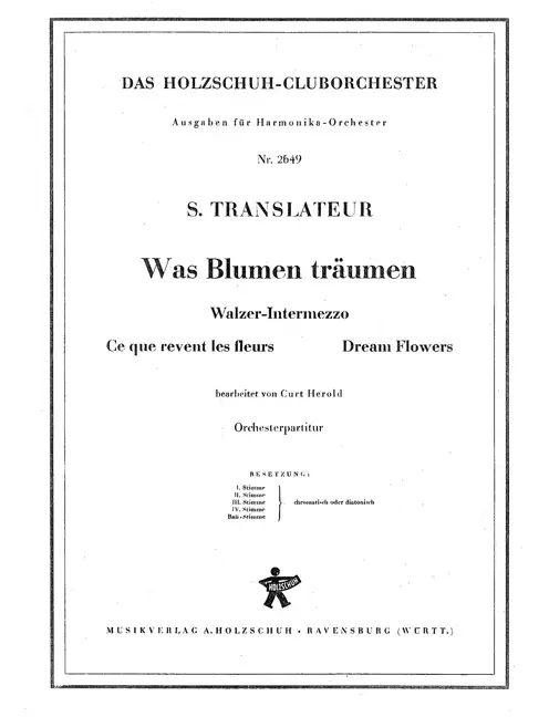 Was Blumen träumen